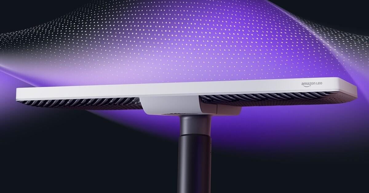 Amazon Starlink provocat.Hic est Leo Ultra, antenna pro 1 Gbps satelliti nexus in download |