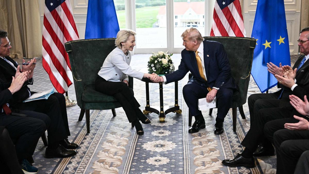 Trump negozierà, non combatterà.Servizi diversi. Fa parte del gioco.