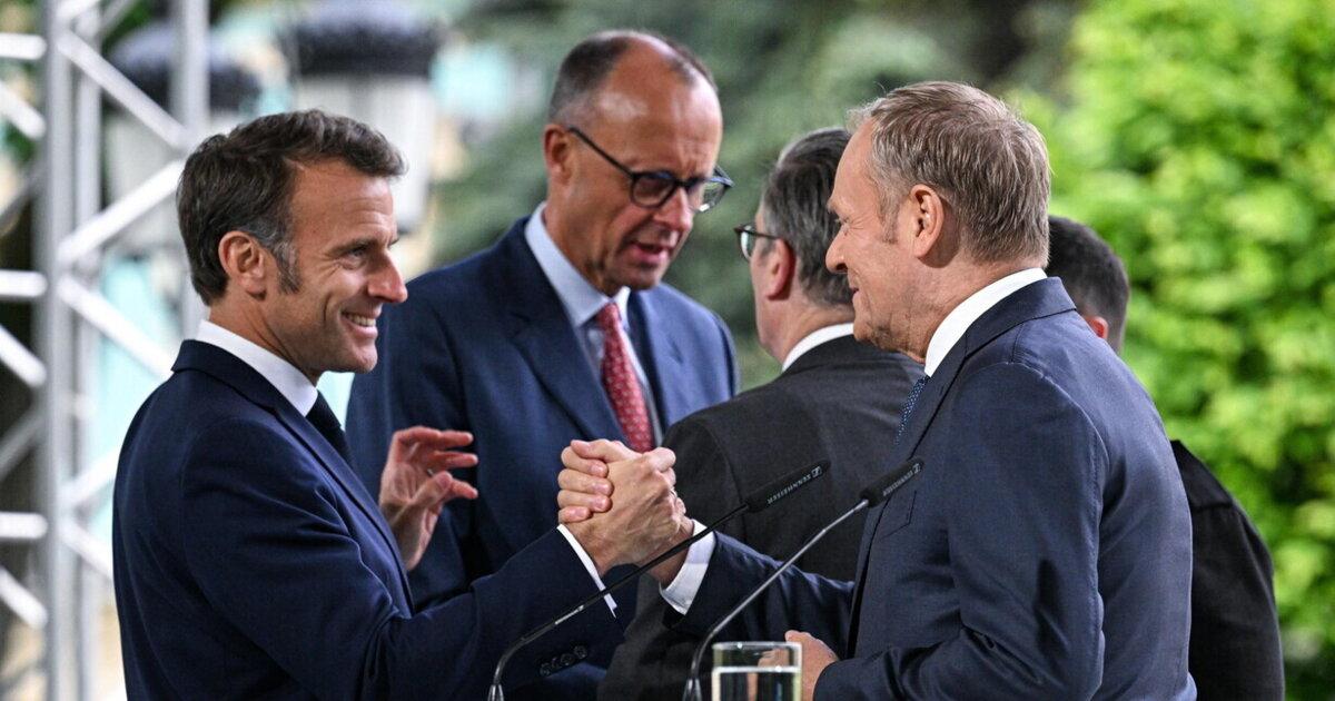 Trio, Macron e Massk vanno in nazista per dirlo, mani dalla Moldavia |Foglia